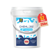 Chemlabz’s Ultimate Pool Care 3 Inch Chlorine Tablets Long Lasting Powerful Sanitization for Sparkling Pools & Spa Tub